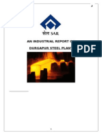 An Industrial Vist Report On Durgapur Steel Plant