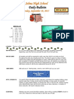 SHS Daily Bulletin 9-10-15