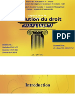 Evolution Du Droit Commercial