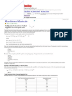 Water Supply - Calculating Expected Demand