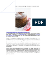 Panettone Receta