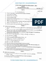 1st PU Maths Nov 2014 PDF