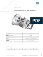 5-Speed Synchromesh Transmission For Small Commercial Vehicles