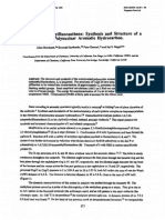 Tetrahedron Letters Volume 34 Issue 2 1993 (Doi 10.1016/s0040-4039 (00) 60565-8) Allen Borchard Kenneth Hardcastle Peter Gantzel Jay S. Siegel - 1,6,7,10-Tetramethylfluoranthene - Synthesis and