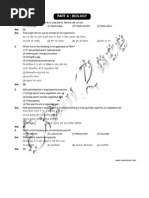 AIPMT Solved Paper Retest July 2015