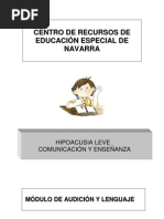 Orientaciones Educativas Relacionadas Con Las Hipoacusias Leves