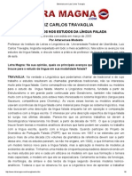 Entrevista Com Luiz Carlos Travaglia PDF