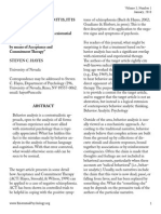 International Journal of Existential Psychology & Psychotherapy Volume 3, Number 1 January, 2010