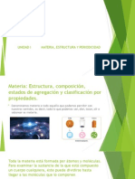 Materia, Estructura y Periodicidad