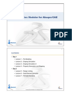 Composites Modeler For Abaqus