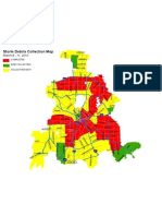 Dallas Storm Debris Collection Map 030810