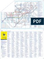 Large Print Tube Map