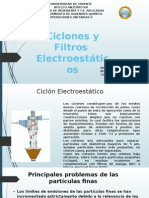 Ciclones y Filtros Electroestaticos