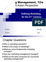 Marketing Management, 12/e A South Asian Perspective