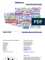 Clay County, NC Comprehensive Plan