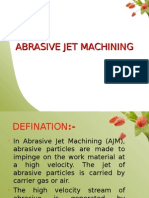 Abrasive Jet Machining