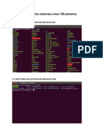 Ejercicios Sistemas Linux 100 Primeros