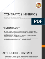 Contratos Mineros