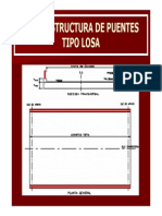 Puente Tipo Losa Normativa Clase 12