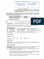 Notification Madhyanchal Gramin Bank Officer Scale I Posts