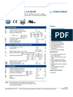 (LA25-NP) Current Transducer