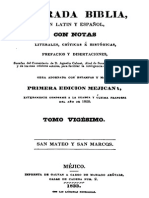 Sagrada Biblia (Vence) - Tomo 20 de 25-Latin y Español PDF