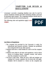 Lab Rules and Regulatigyiiygons