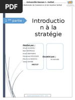 1 Ére Partie Introduction À La Stratégie