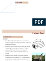 Lec-2 Influences Vernacular Architecture