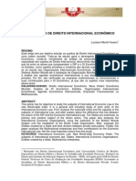 Os Sujeitos Do Direito Economico Internacional PDF