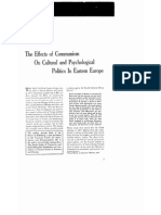 Otto Habsburg - The Effects of Communism On Cultural and Psychological Politics in Eastern Europe