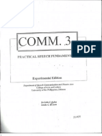 Comm 3 Book (Practical Speech Fundamentals)