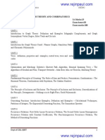 Cse-IV-graph Theory and Combinatorics (10cs42) - Notes