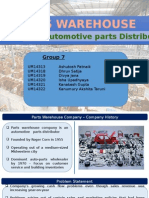 Parts Warehouse Company Presentation