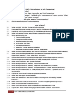 Soft Computing Unit 1 and 2 Questions