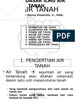 Dasar Ilmu Air Tanah