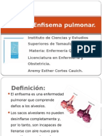 Enfisema Pulmonar