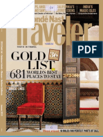 Condé Nast TRAVELER (Cntraveler - Com) 2010 Gold List