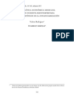 La Política Económica Mexicana de Los Ochenta Reinterpretada Bajo La Hipótesis de La Financiarización