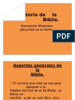 Historia de La Biblia