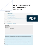 Parcial ! Derecho Laboral