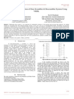 Design and Implementation of Data Scrambler & Descrambler System Using VHDL