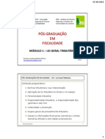 Módulo 1 - LGT - Pós-Graduação Fiscalidade - Porto - 2 Slides