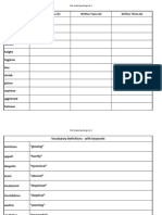 Abeka 8th Grade Spelling List 6 Study Sheet