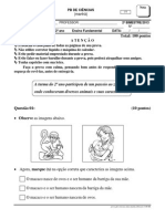 Prova PB Ciencias 2ano Manha 2bim PDF