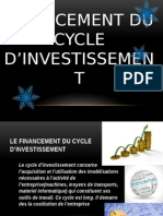 Financement Du Cycle D'investissement