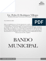 Bando Municipal Atizapan de Zaragoza