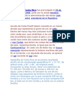 El Escudo de Costa Rica Fue Promulgado El 29 de Septiembre de 1848