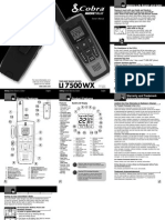 Cobra Electronics Microtalk Li 7500 WX