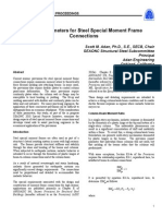 Design Parameters of Steel SMF Connections - Adan - 08 22 11 PDF